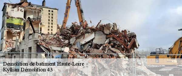 Démolition de batiment 43 Haute-Loire Kyllian Démolition 43