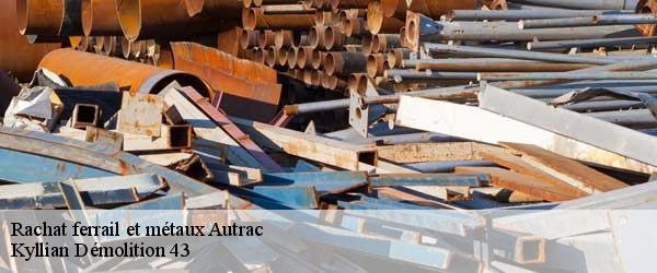 Rachat ferrail et métaux autrac-43450 Kyllian Démolition 43