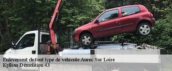 Enlèvement de tout type de véhicule aurec-sur-loire-43110 Kyllian Démolition 43
