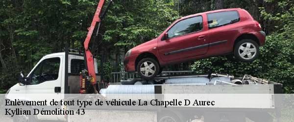Enlèvement de tout type de véhicule la-chapelle-d-aurec-43120 Kyllian Démolition 43