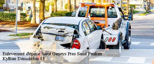 Enlevement d'épave saint-geneys-pres-saint-paulien-43350 Kyllian Démolition 43
