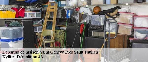 Débarras de maison  saint-geneys-pres-saint-paulien-43350 Kyllian Démolition 43