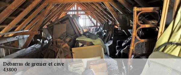 Débarras de grenier et cave  chamalieres-sur-loire-43800 Kyllian Démolition 43