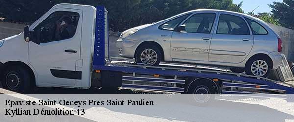 Epaviste saint-geneys-pres-saint-paulien-43350 Kyllian Démolition 43