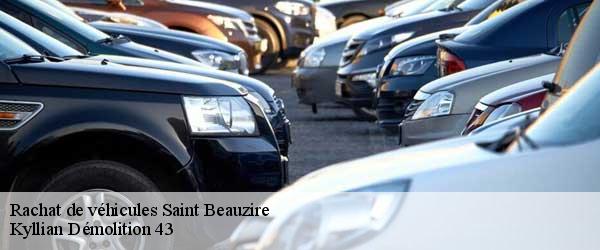 Rachat de véhicules saint-beauzire-43100 Kyllian Démolition 43