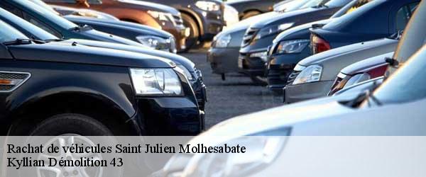Rachat de véhicules saint-julien-molhesabate-43220 Kyllian Démolition 43