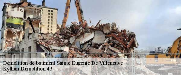 Démolition de batiment sainte-eugenie-de-villeneuve-43230 Kyllian Démolition 43