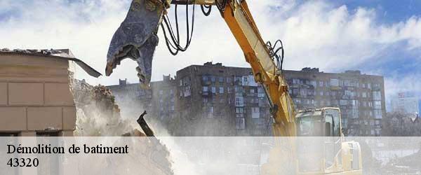 Démolition de batiment  saint-jean-de-nay-43320 Kyllian Démolition 43
